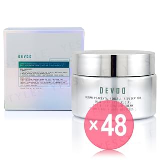 DEVDO - Human Placenta Biocell Replication + Dual Stem Cell E.G.F Eye & Lip Contour Cream (x48) (Bulk Box)