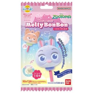 Bandai - Melty Bonbon Zootopia Fluffy Cotton Candy Bath Ball