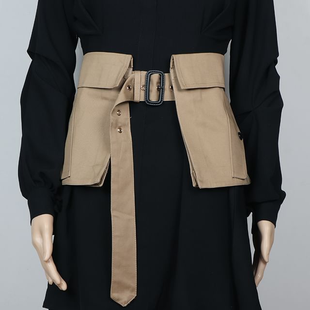 Poyol-Plain Fabric Belt Bag