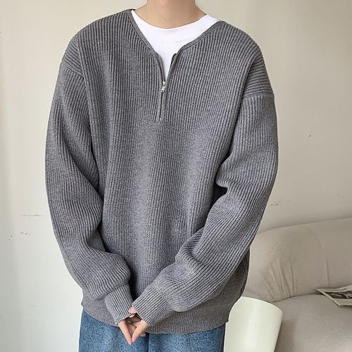 V Neck Sweater Knit Plain Pullover Sweater for Men - China Fashion Hoodie  and Oversize Sweatshirt price