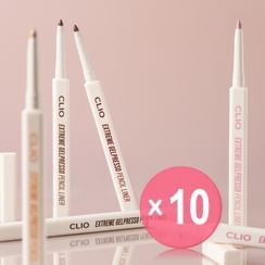 CLIO - Extreme Gelpresso Pencil Liner - 10 Colors (x10) (Bulk Box)