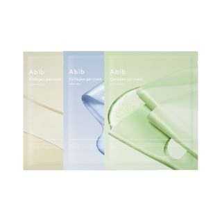 Abib - Collagen Gel Mask Set (4 sheets) - 3 Types