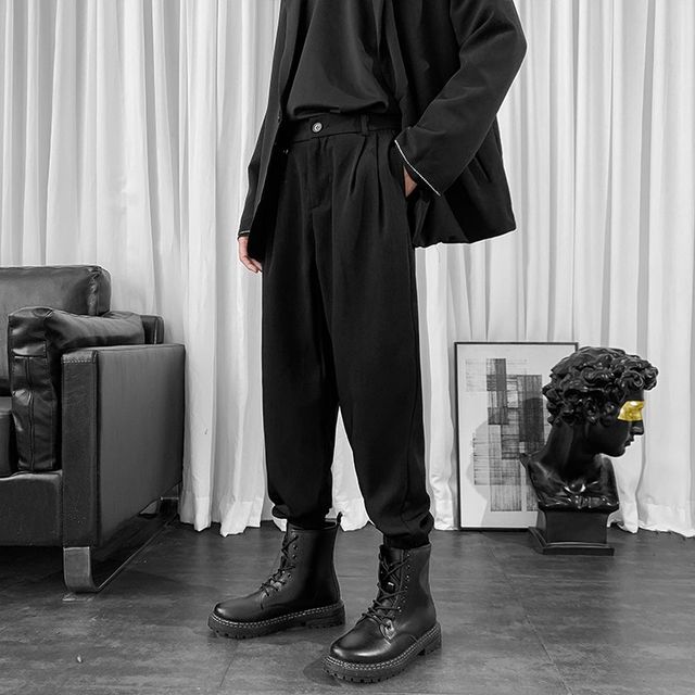 Posive StraightLeg Dress Pants YesStyle