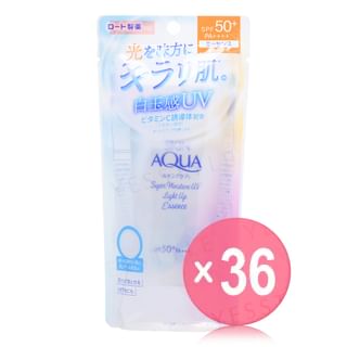 Rohto Mentholatum - Skin Aqua Super Moisture UV Light Up Essence SPF 50+ PA++++ (x36) (Bulk Box)