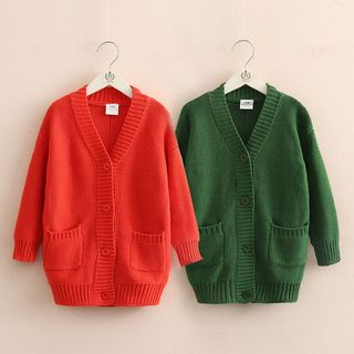kids long cardigan
