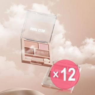 UNNY CLUB - Soft Polychrome Eyeshadow Palette - 2 Types (x12) (Bulk Box)