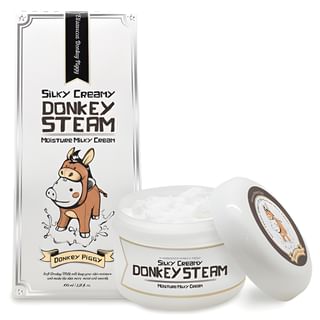 Elizavecca - Silky Creamy Donkey Steam Moisture Milky Cream 100ml