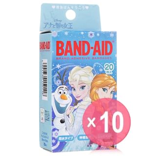 Johnson & Johnson - Disney Frozen Band-Aid Adhesive Bandages 10pcs Bundle Set