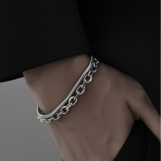 Lilafey-Layered Chained Bracelet