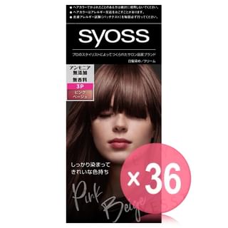 syoss - Hair Color 3P Pink Beige (x36) (Bulk Box)