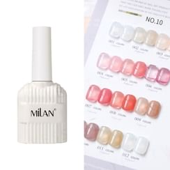 Milan 12 Color Nail Gel Set Rose
