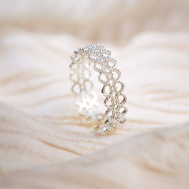 Gaya-925 Sterling Silver Open Ring