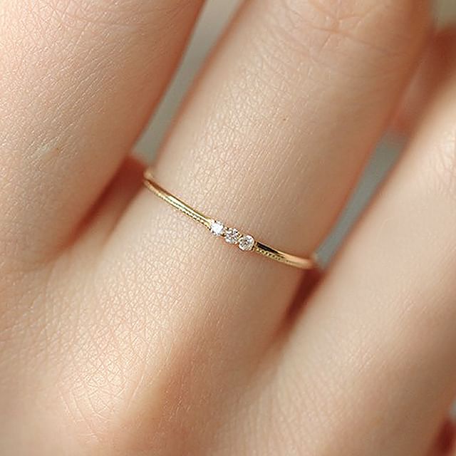 Phoenoa-925 Sterling Silver Cubic Zirconia Ring