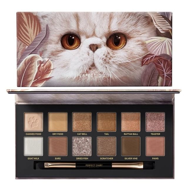 PERFECT DIARY-Explorer Eyeshadow Palette - Cat