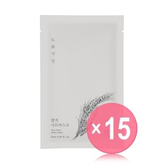 House of Dohwa - Rice Bran Sheet Mask (x15) (Bulk Box)