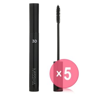 MISSHA - 3D Mascara 5pcs Bundle Set