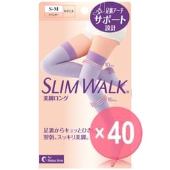 Slim Walk - Compression Open-Toe Stockings For Relax Time (x40) (Bulk Box)