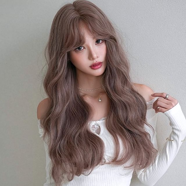 SEVENQ-Long Full Wig - Wavy