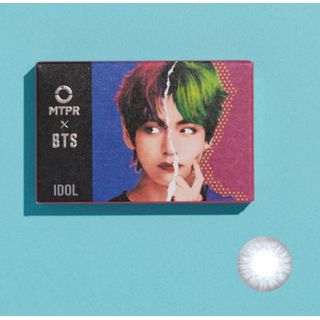 MTPR - BTS IDOL Monthly Color Lens #My Self Blue