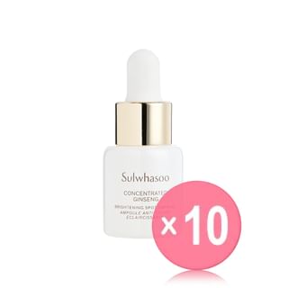 Sulwhasoo - Concentrated Ginseng Brightening Spot Ampoule Mini 10pcs Bundle Set