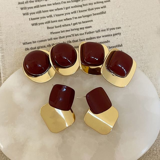 Panda Dama-Glaze Alloy Stud Earring Drop Earring Various Designs