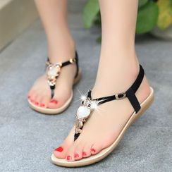 Aneka - Embellished Flip Flops Aneka - Embellished Flip Flops