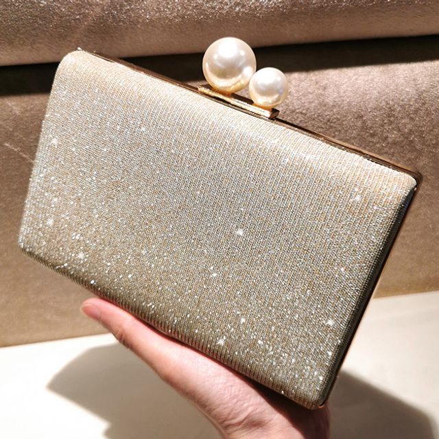 LOLIBOX - Faux Pearl Evening Clutch | YesStyle