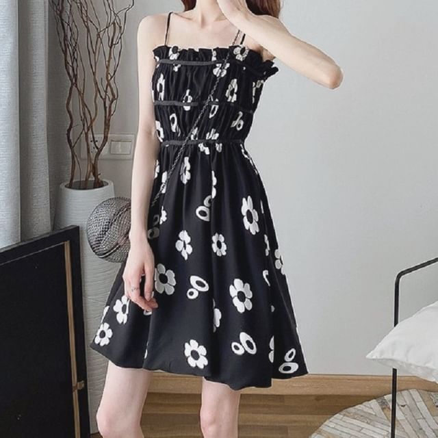 princess polly baby blue dress Black Floral Maxi Dress - Plunging V Neck