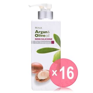 KUMANO COSME - Beaua Argan & Olive Oil Non Silicone Shampoo (x16) (Bulk Box)