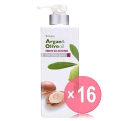 KUMANO COSME - Beaua Argan & Olive Oil Non Silicone Shampoo (x16) (Bulk Box)
