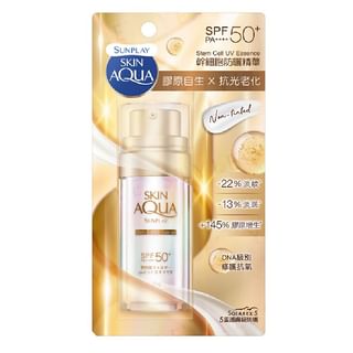 Rohto Mentholatum - Sunplay Skin Aqua Stem Cell UV Essence SPF 50+ PA++++ Non-tinted