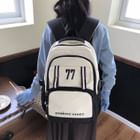 OUCHA - Lettering Nylon Backpack | YesStyle