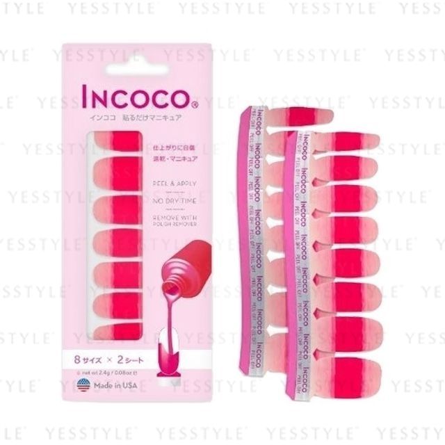 INCOCO - Strawberry Glaze Nail Art Stickers | YesStyle