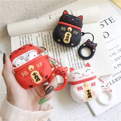 Capritz - Fortune Cat AirPods Earphone Case Cover Capritz - Fortune Cat AirPods Earphone Case Cover