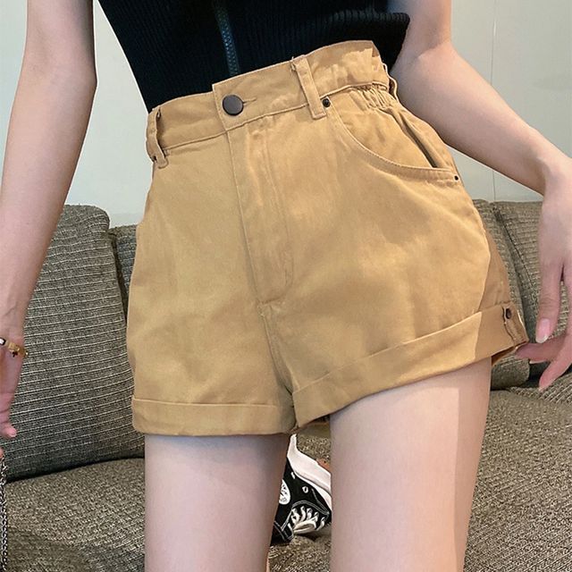 Everose-Plain Shorts