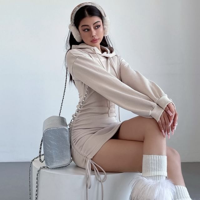 shoulder bow mini dress Sesidy Rowan One Shoulder Bow Mini Dress