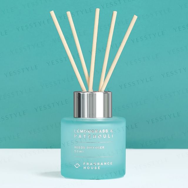 Fragrance House-Reeds Diffuser Lemongrass Patchouli