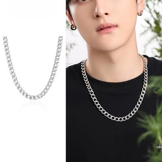BABLIBU-Steel Chain Necklace