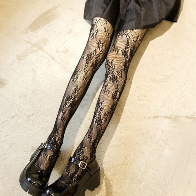 Rivara-Lace Tights