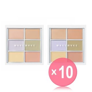 WAKEMAKE - Defining Cover Concealfit Palette - 2 Types (x10) (Bulk Box)
