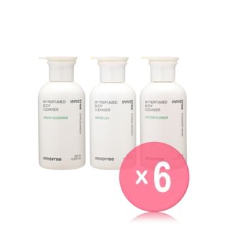 innisfree - My Perfumed Body Cleanser - 3 Types (x6) (Bulk Box)