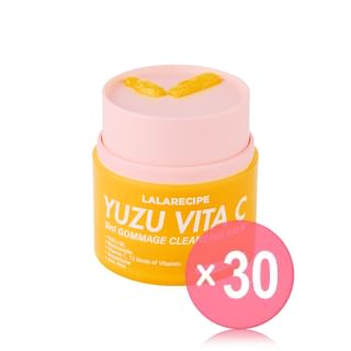 LALARECIPE - Yuzu Vita C 3in1 Gommage Cleansing Balm (x30) (Bulk Box)