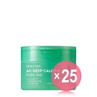 DEWYTREE - AC Deep Calming Pore Pad (x25) (Bulk Box)