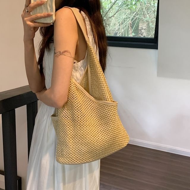 KOCORE-Woven Shoulder Bag