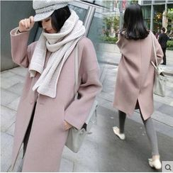 Happo - Long Woolen Coat