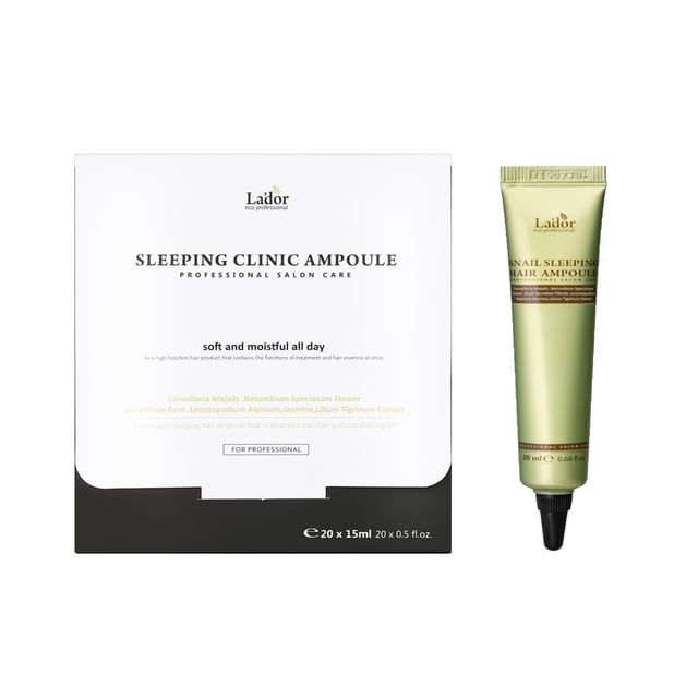 Lador - Snail Sleeping Hair Ampoule Set | YesStyle