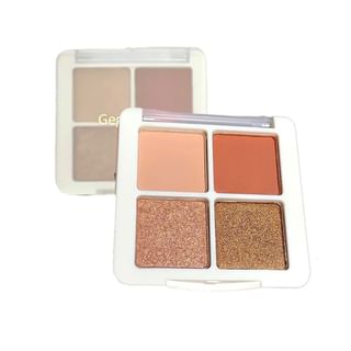 Gege Bear - Four Color Eyeshadow Palette - Maple