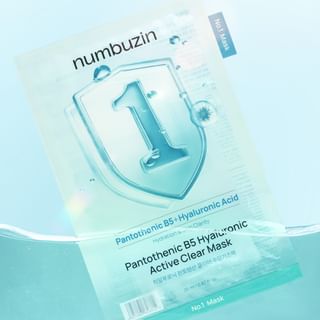numbuzin - No.1 Pantothenic B5 Hyaluronic Active Clear Mask 1 sheet