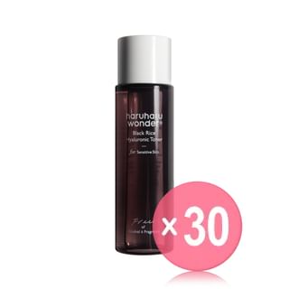 haruharu wonder - Black Rice Hyaluronic Toner Fragrance Free Mini (x30) (Bulk Box)