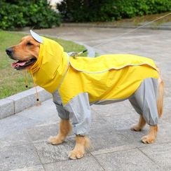 LASSIE - Pet Hooded Raincoat Overall